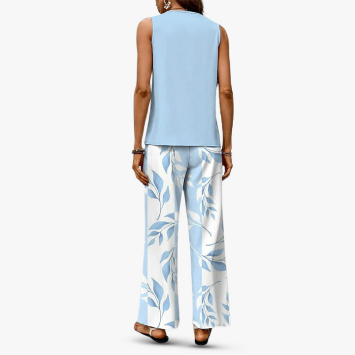 Amara | Premium Zweiteiliges Set mit Ärmellosem Top und Hose