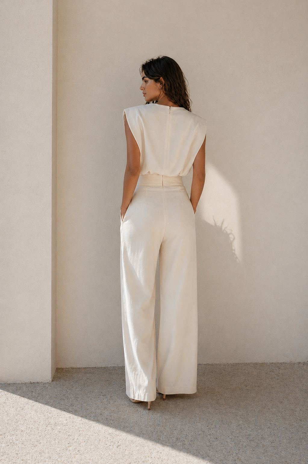 Agnes | Blanc Jumpsuit