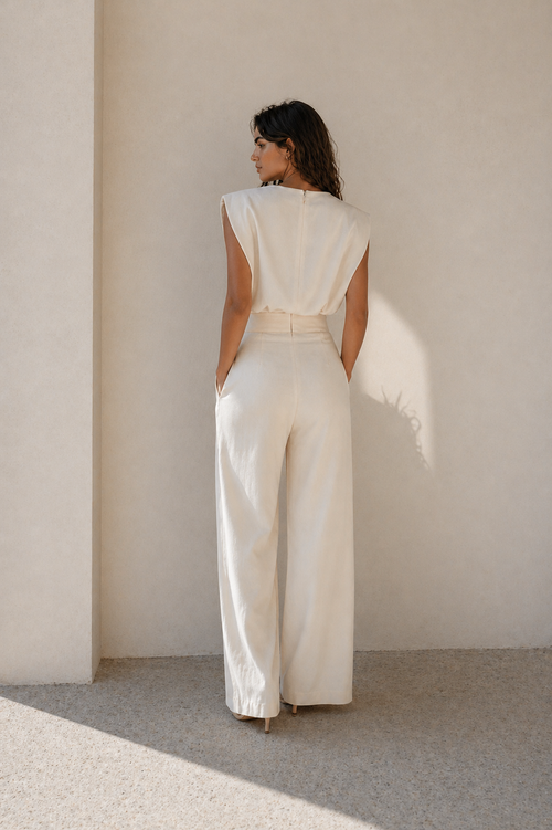Agnes | Blanc Jumpsuit