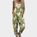 Margaret | Lässiger Bedruckter Jumpsuit