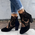 Norene | Spitzen Stiefeletten
