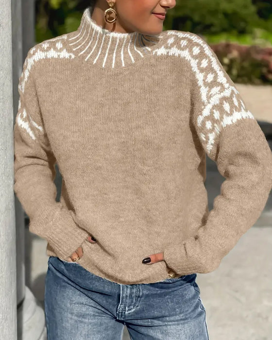 Fleecin | Entspannter & Warmer Strickpullover
