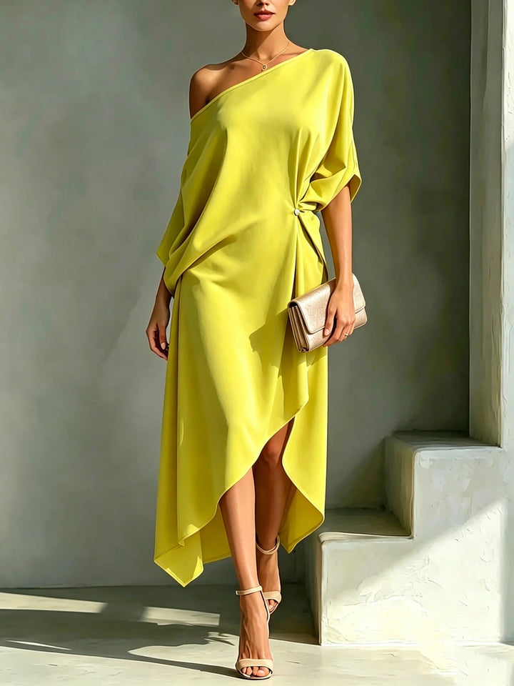 Christina | Elegantes asymmetrisches Kleid