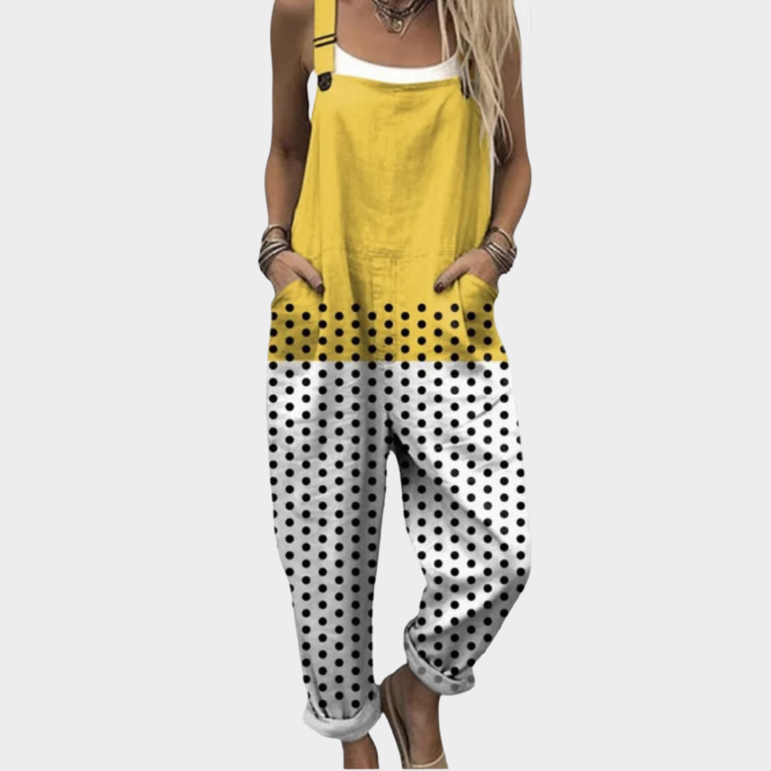 Karen | Lässiger Bedruckter Jumpsuit