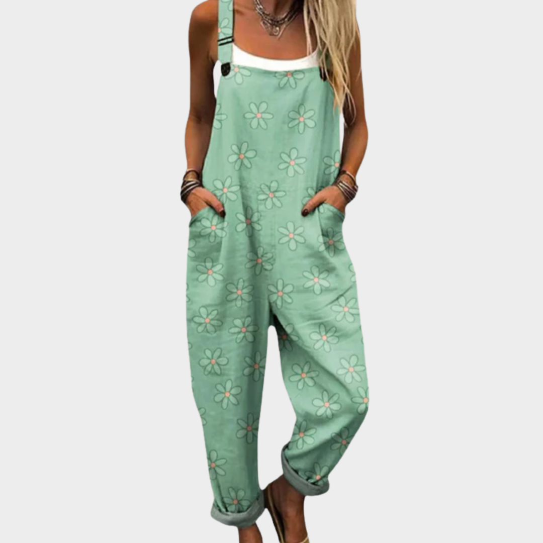 Ivy | Entspanntes Bedrucktes Jumpsuit