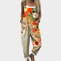 Nika | Entspanntes Bedrucktes Jumpsuit