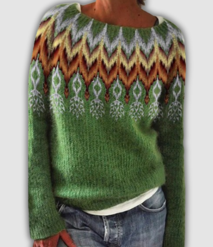 Belia | Retro Pullover