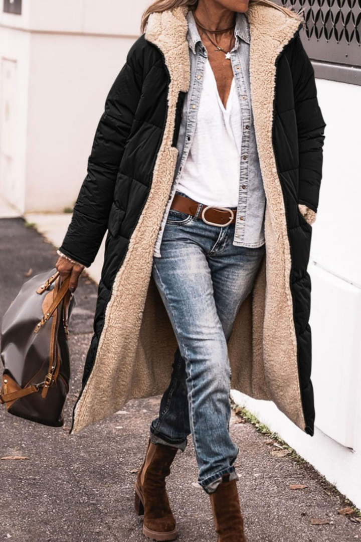 Sophia | Eleganter und Bequemer Wendemantel