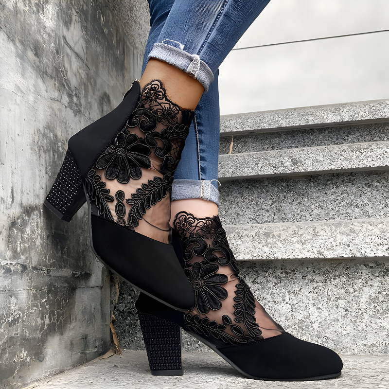 Norene | Spitzen Stiefeletten