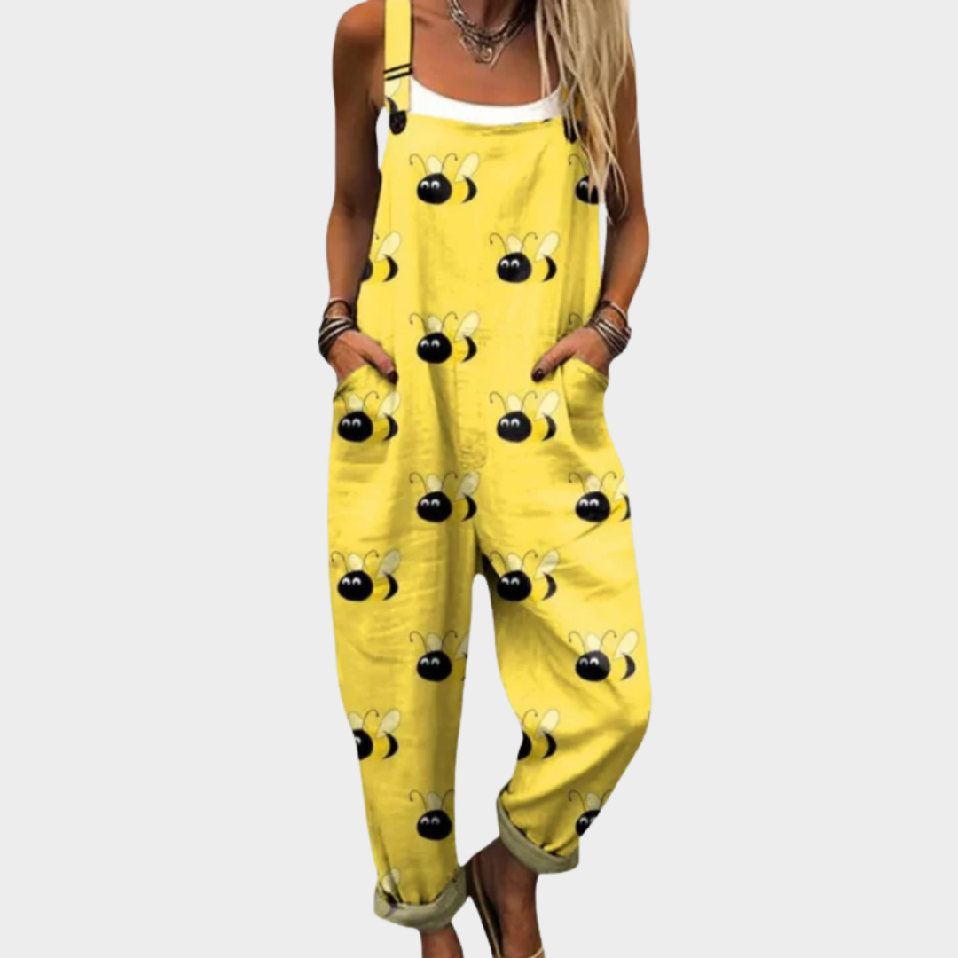 Ashley | Entspanntes Bedrucktes Jumpsuit