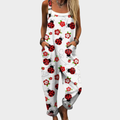 Mae | Entspanntes Bedrucktes Jumpsuit