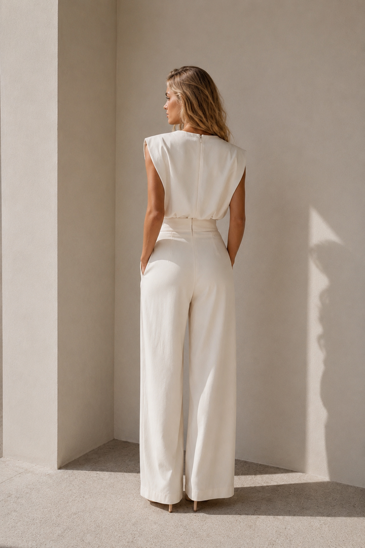 Agnes | Blanc Jumpsuit