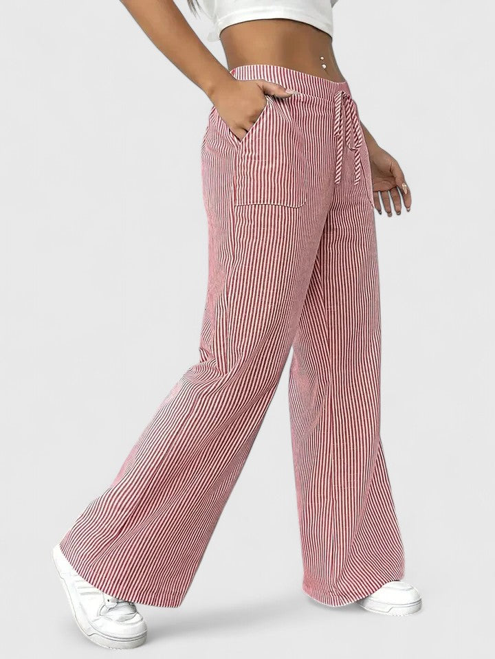 Birgit | Bequeme Weite Hose mit Eleganten Details