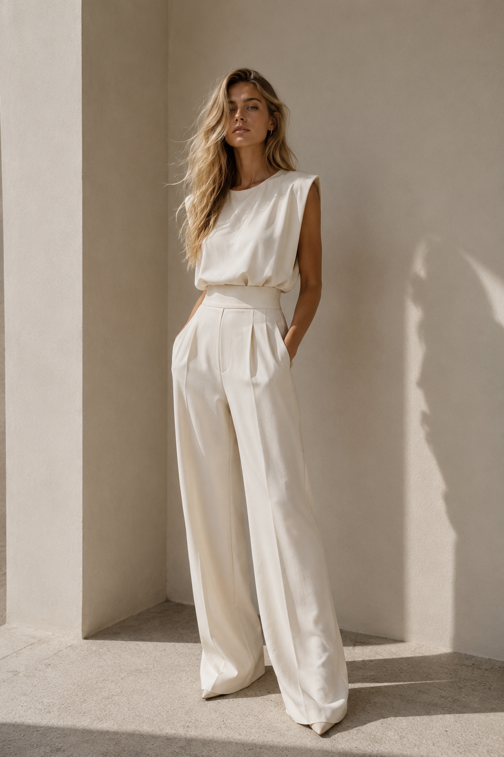 Agnes | Blanc Jumpsuit