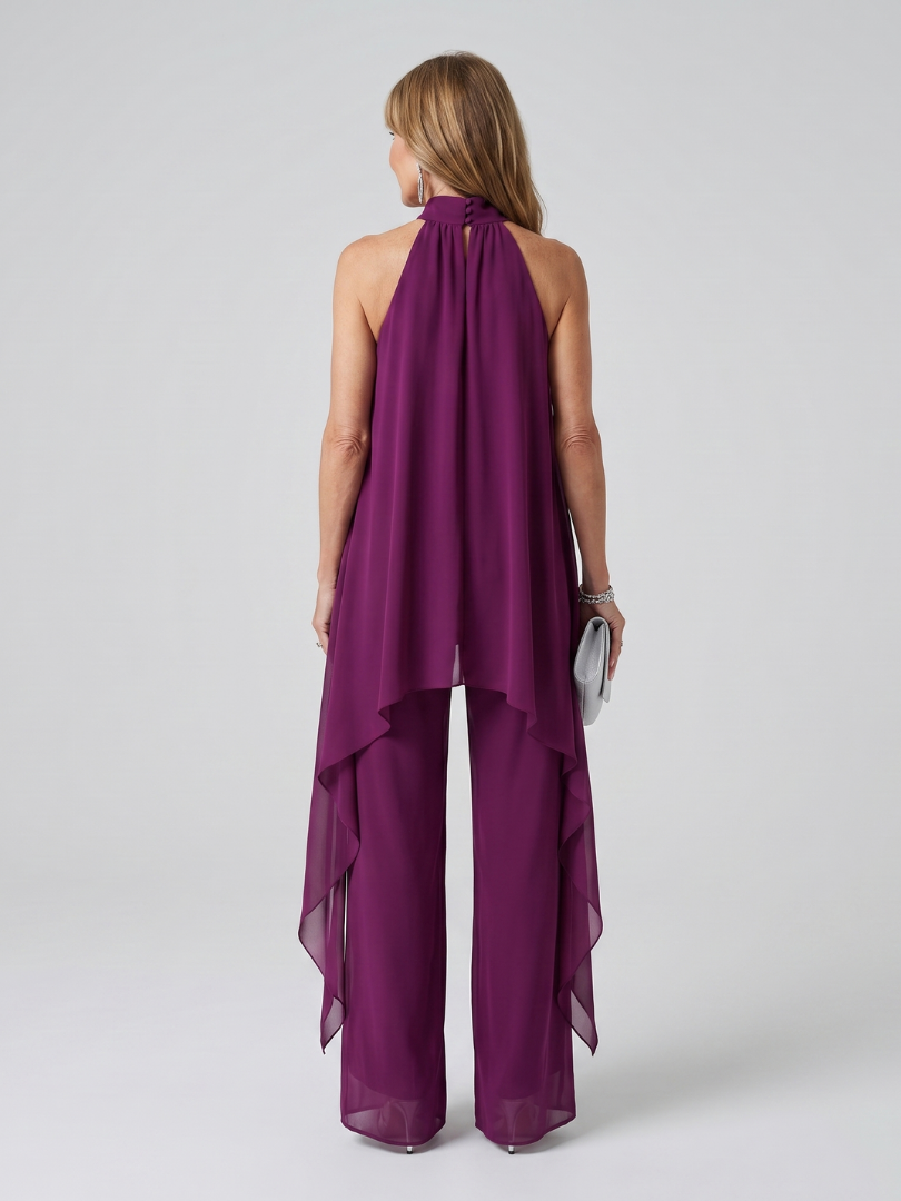 Bearim | Halter Neck Asymmetrisches Tunika-Set
