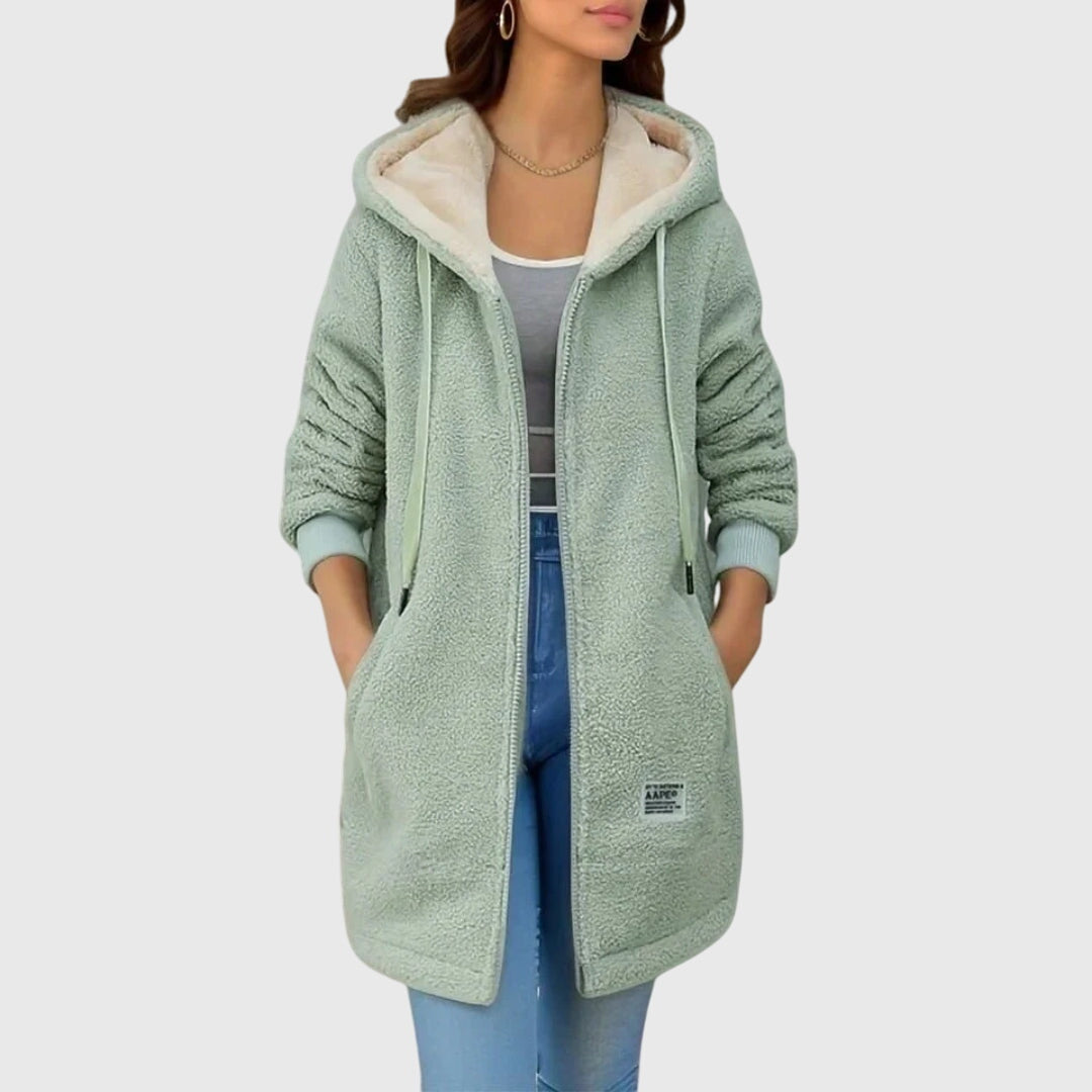 Glistra | Damen-Teddyfleecejacke – Bequem und stilvoll
