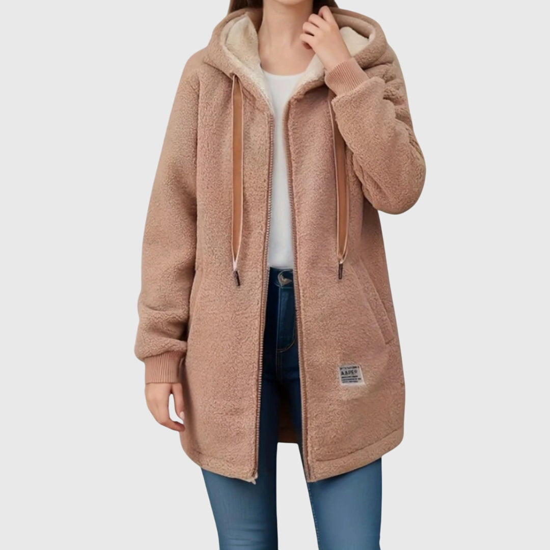 Glistra | Damen-Teddyfleecejacke – Bequem und stilvoll