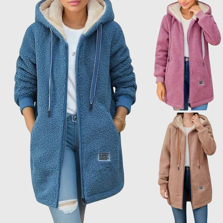 Glistra | Damen-Teddyfleecejacke – Bequem und stilvoll