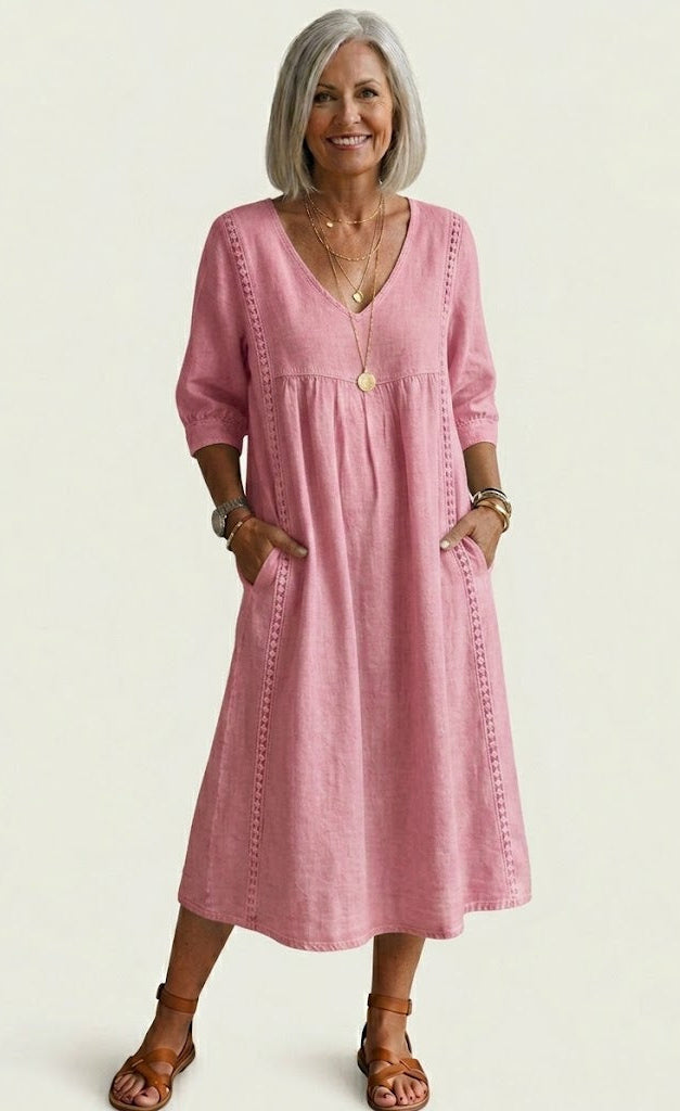 Juliette I Eleganz A-Linie Maxikleid