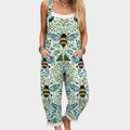 Julie | Lässiger Bedruckter Jumpsuit