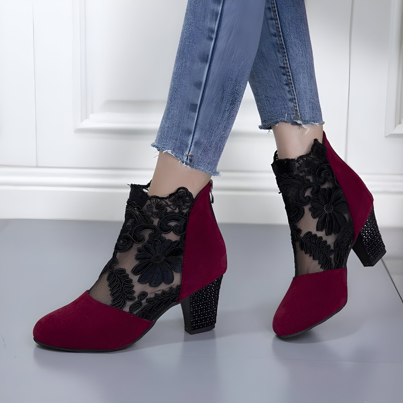 Norene | Spitzen Stiefeletten