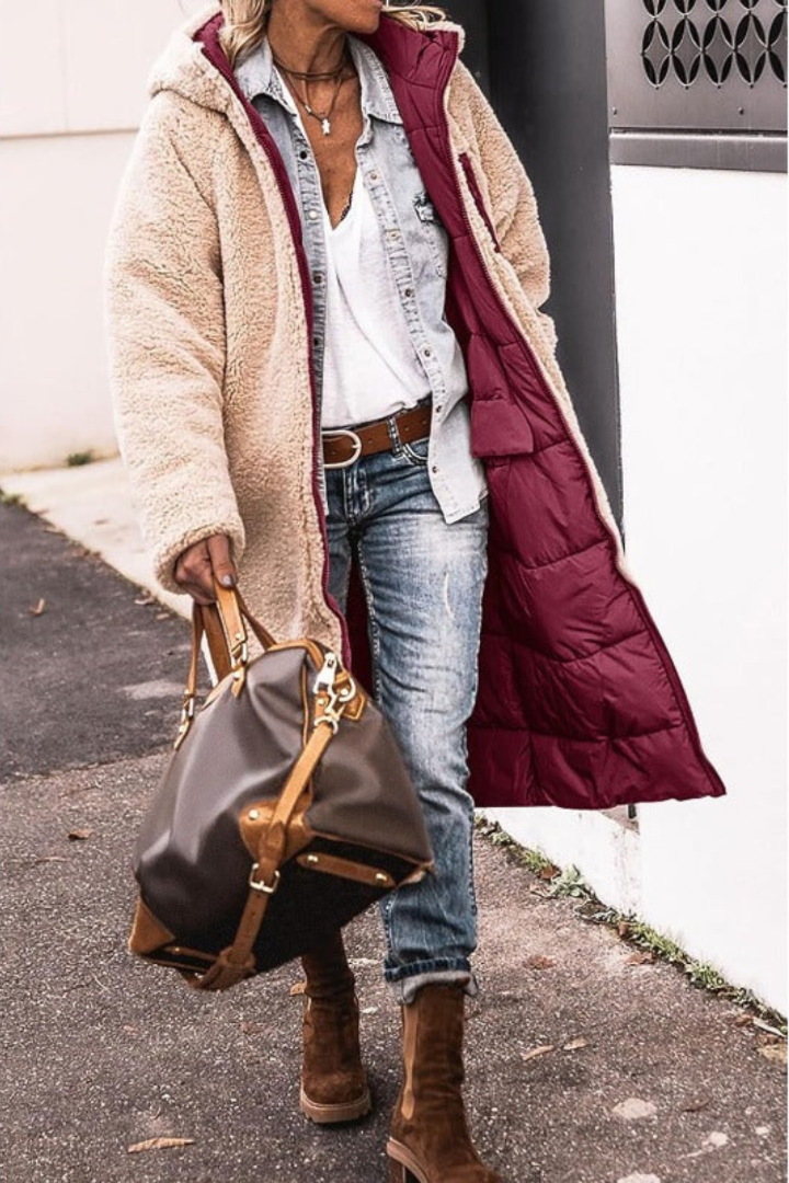 Sophia | Eleganter und Bequemer Wendemantel