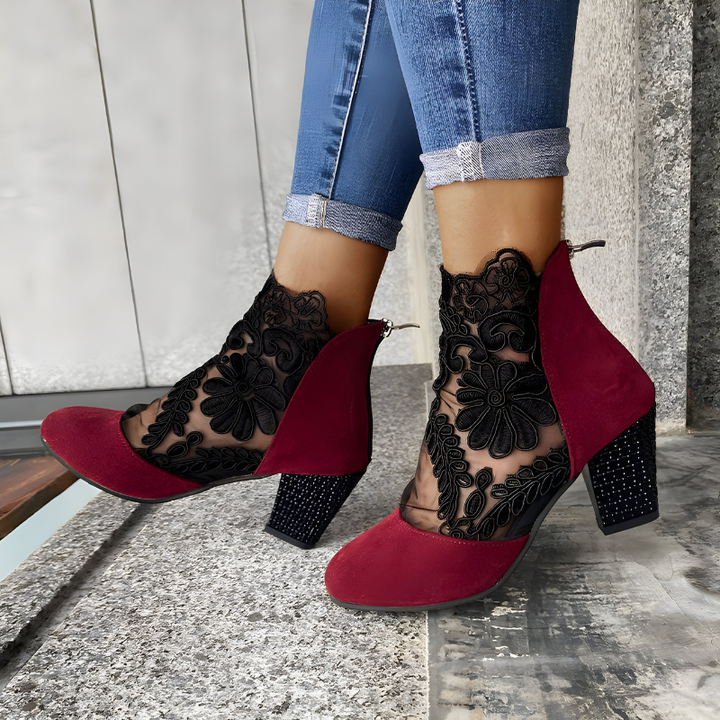 Norene | Spitzen Stiefeletten