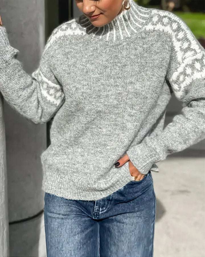 Fleecin | Entspannter & Warmer Strickpullover