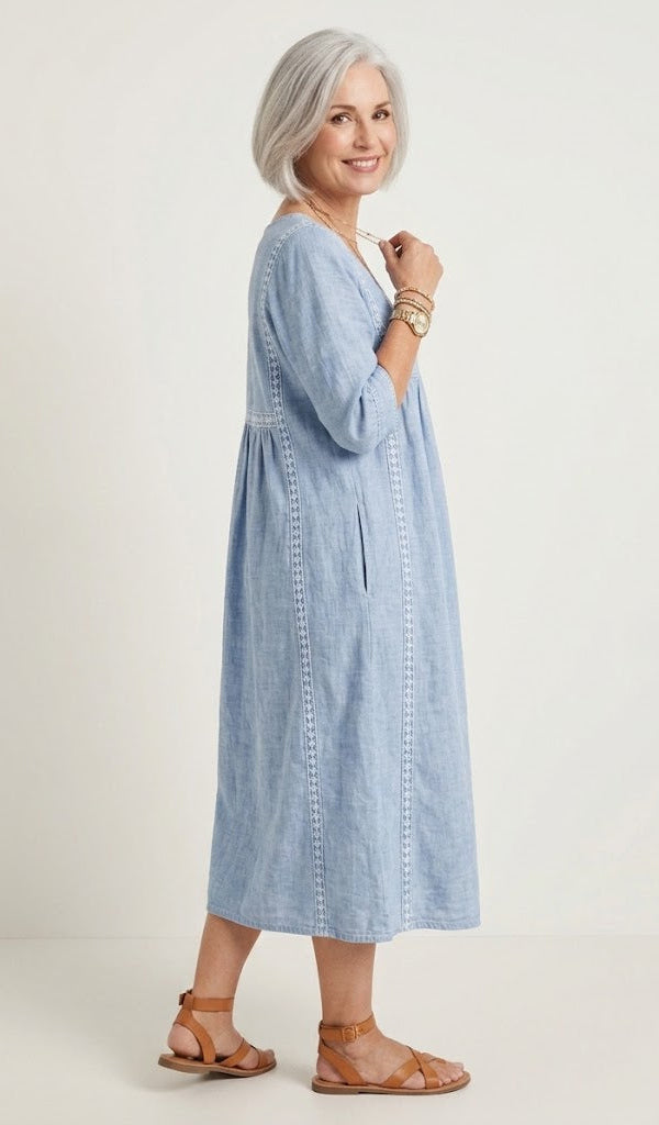 Juliette I Eleganz A-Linie Maxikleid