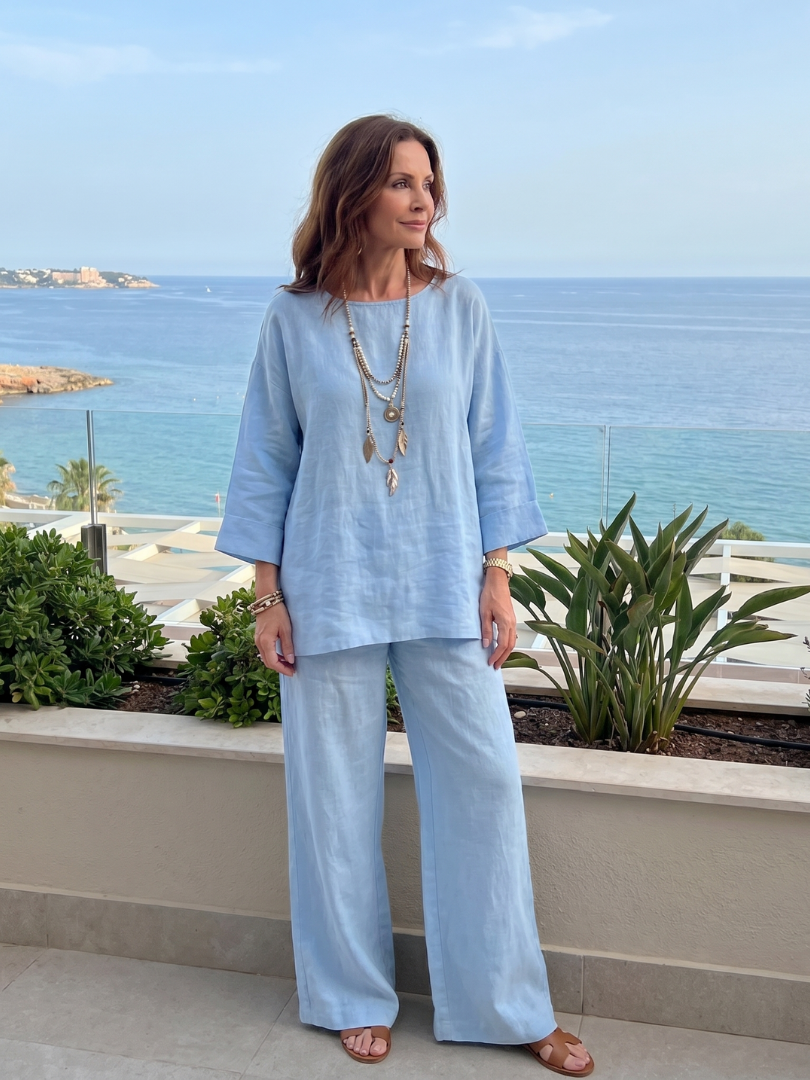 Prue | Oversized Tunika Weite Hose Set