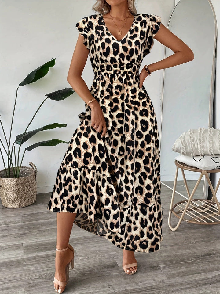 Catherina | Maxikleid im barocken Stil mit V-Ausschnitt