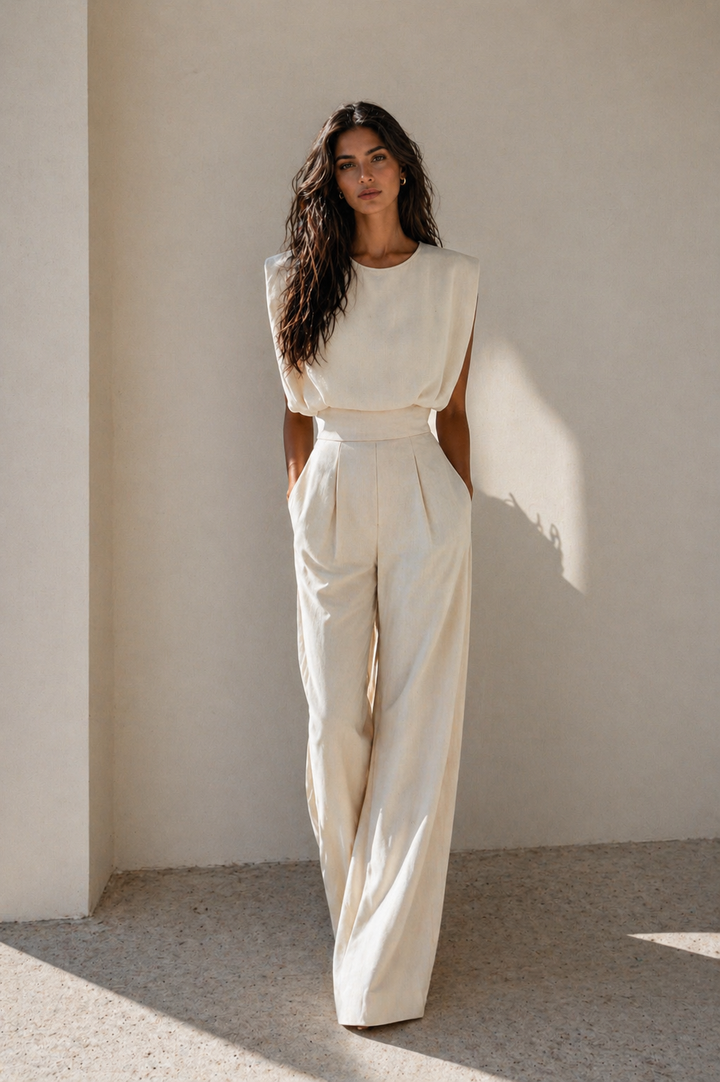 Agnes | Blanc Jumpsuit