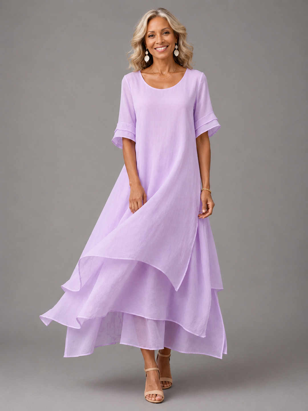 Liora | Fließendes Grace Maxikleid