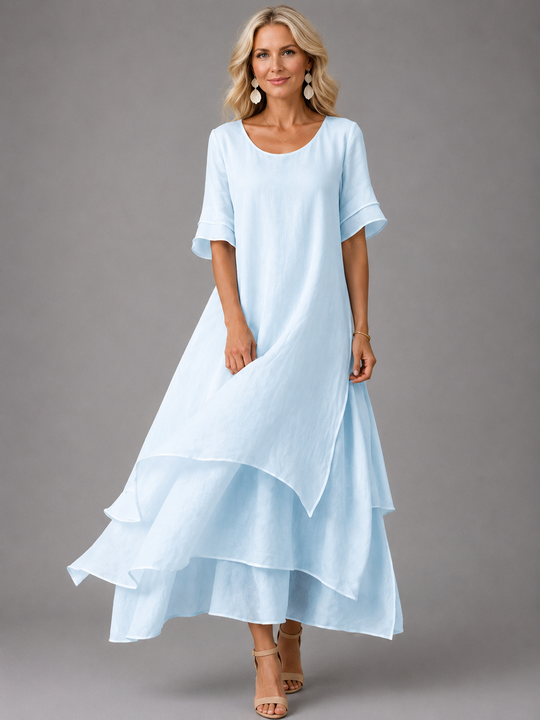 Liora | Fließendes Grace Maxikleid