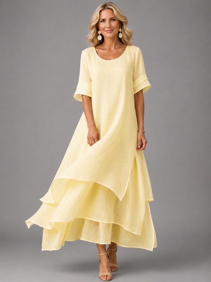 Liora | Fließendes Grace Maxikleid
