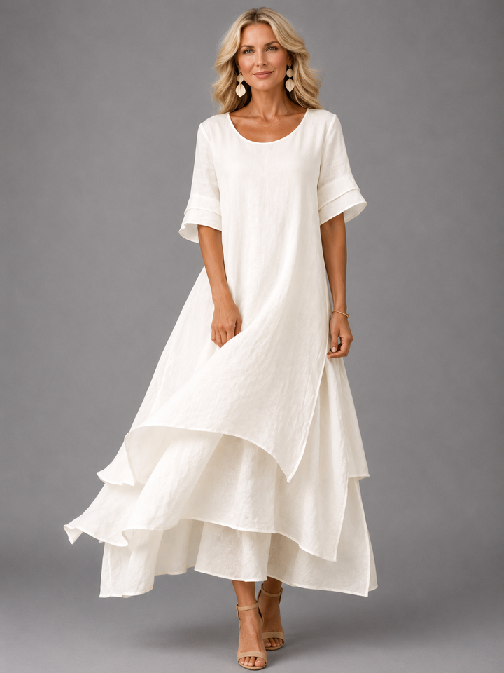 Liora | Fließendes Grace Maxikleid