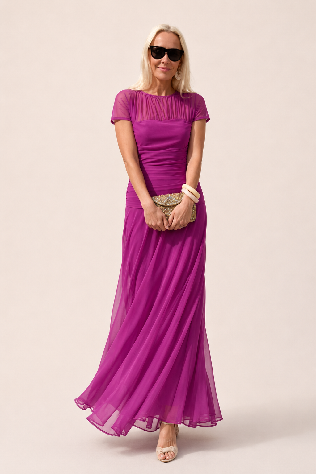 Lauren | Chiffonkleid