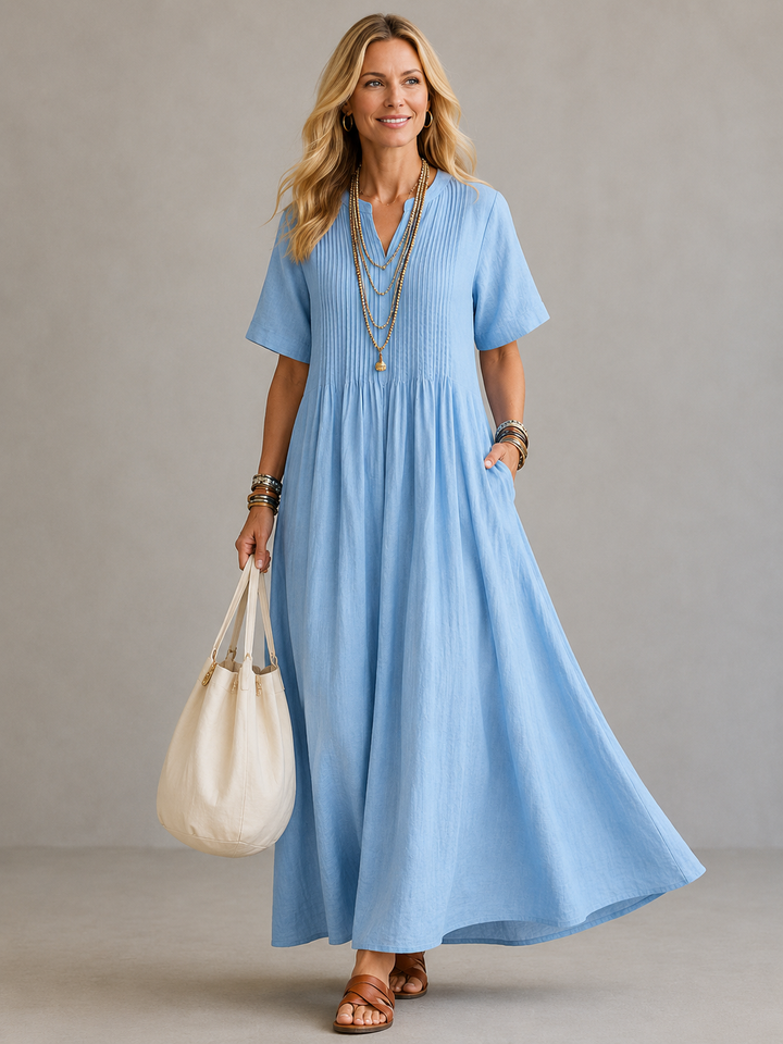 Nathalia | Plissiertes Kleid
