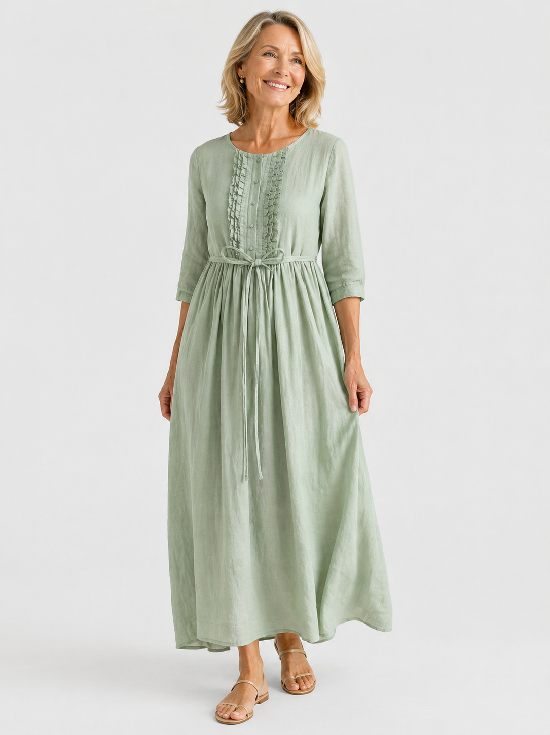 Karynthe | Elegantes Kleid für den frühen Frühling
