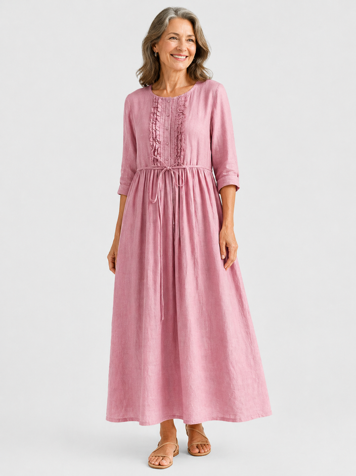 Karynthe | Elegantes Kleid für den frühen Frühling