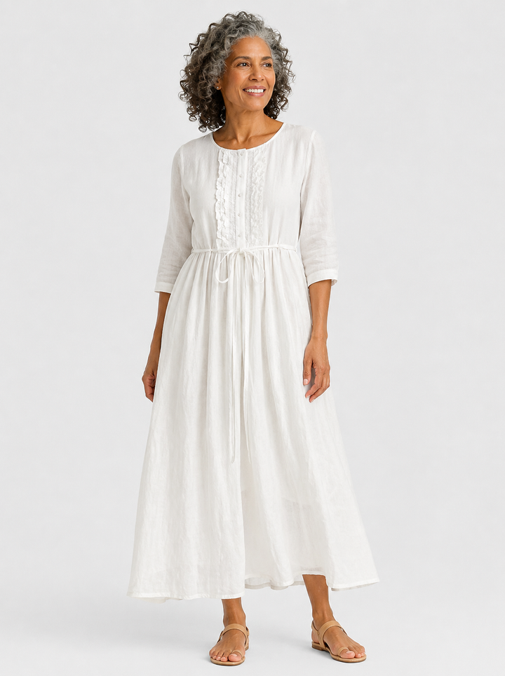 Karynthe | Elegantes Kleid für den frühen Frühling