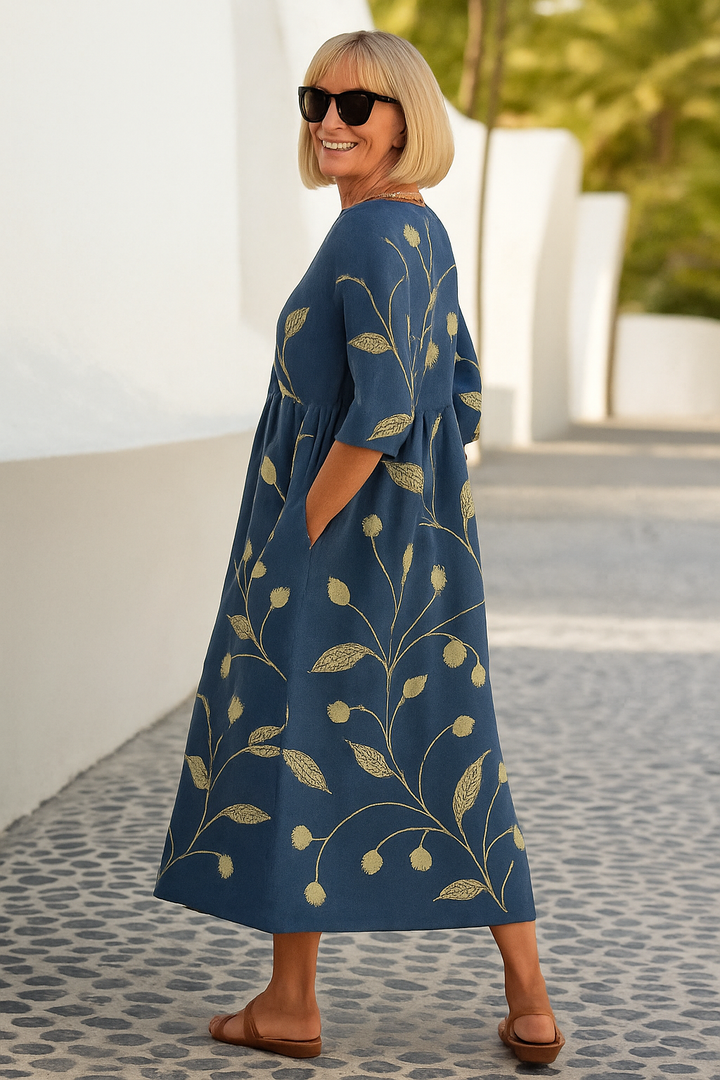 Martina | Entspanntes Midi-Kleid