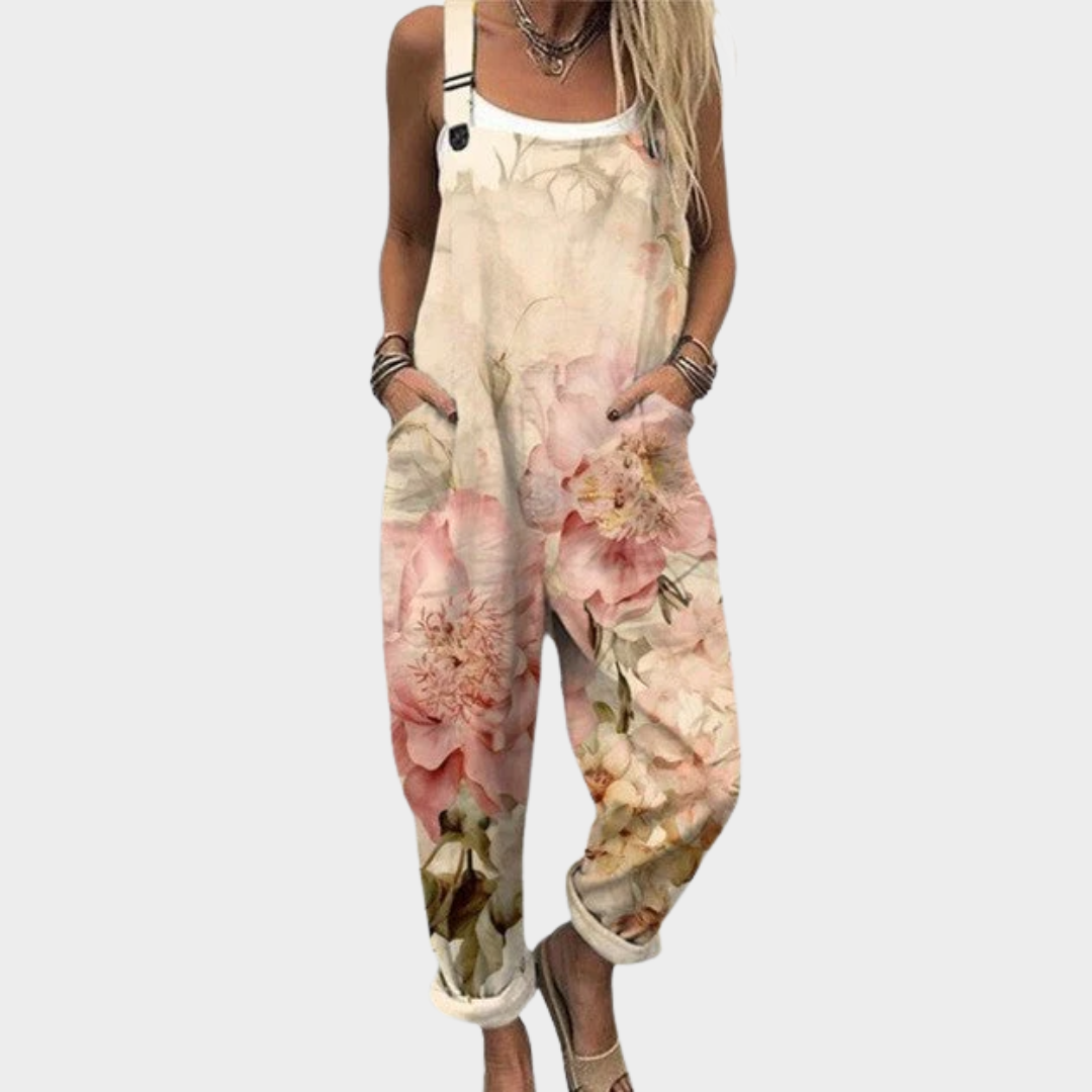 Willow | Lässiger bedruckter Jumpsuit
