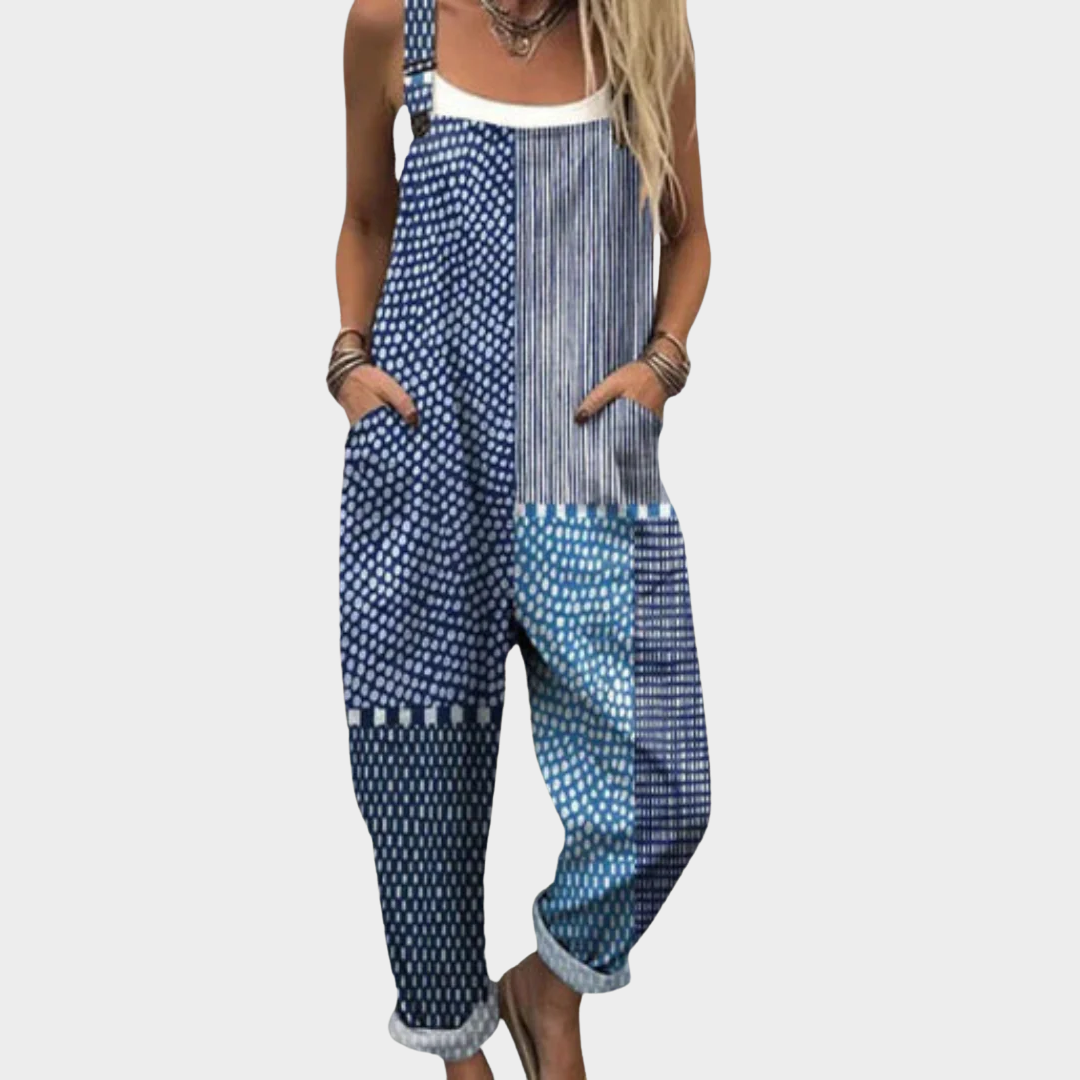 Ruth | Lässiger Bedruckter Jumpsuit