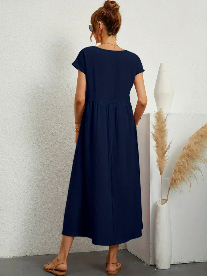 Ursina | Fluid Midi Kleid