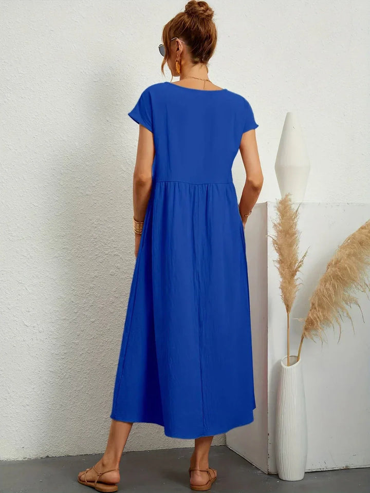 Ursina | Fluid Midi Kleid