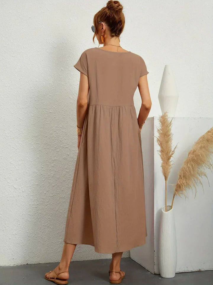 Ursina | Fluid Midi Kleid