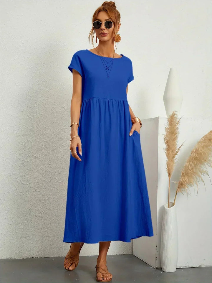 Ursina | Fluid Midi Kleid