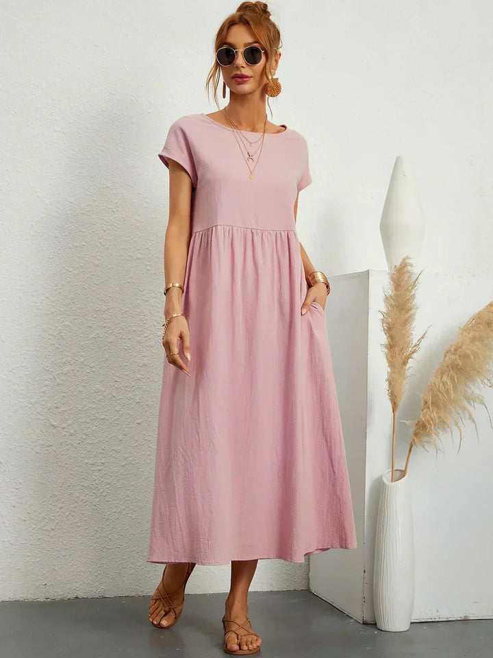 Ursina | Fluid Midi Kleid