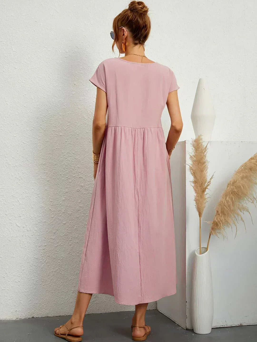 Ursina | Fluid Midi Kleid